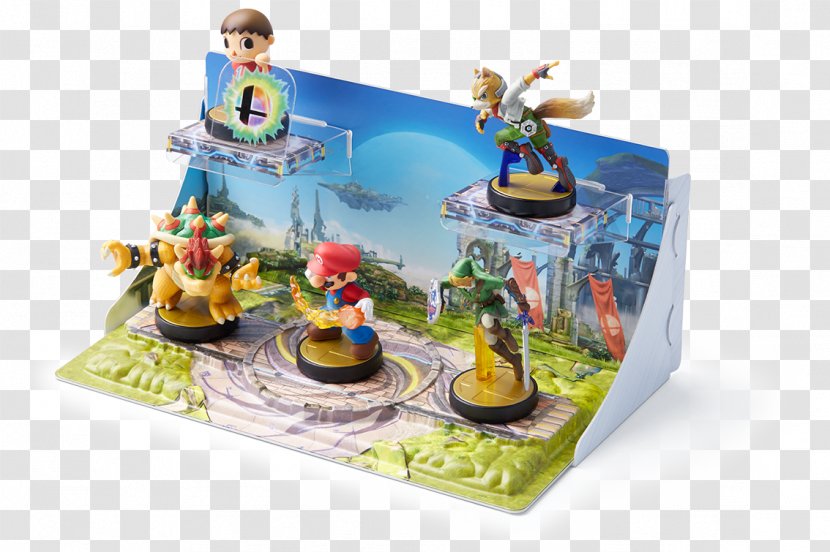 Super Smash Bros. For Nintendo 3DS And Wii U Splatoon Amiibo Diorama Transparent PNG