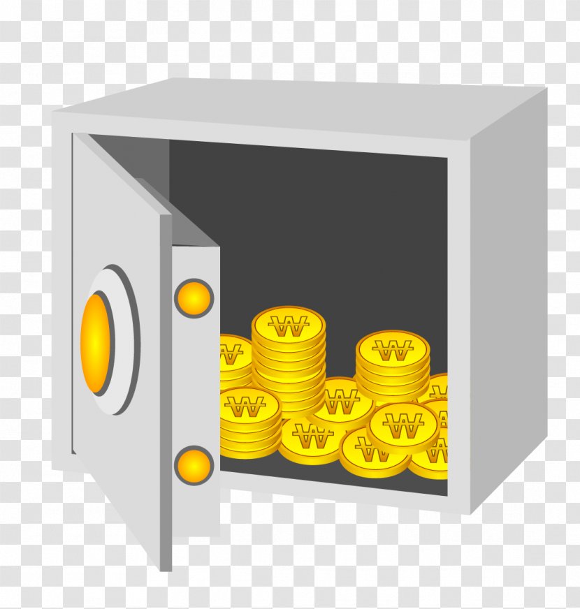 Safe Deposit Box - Lock - Open Transparent PNG