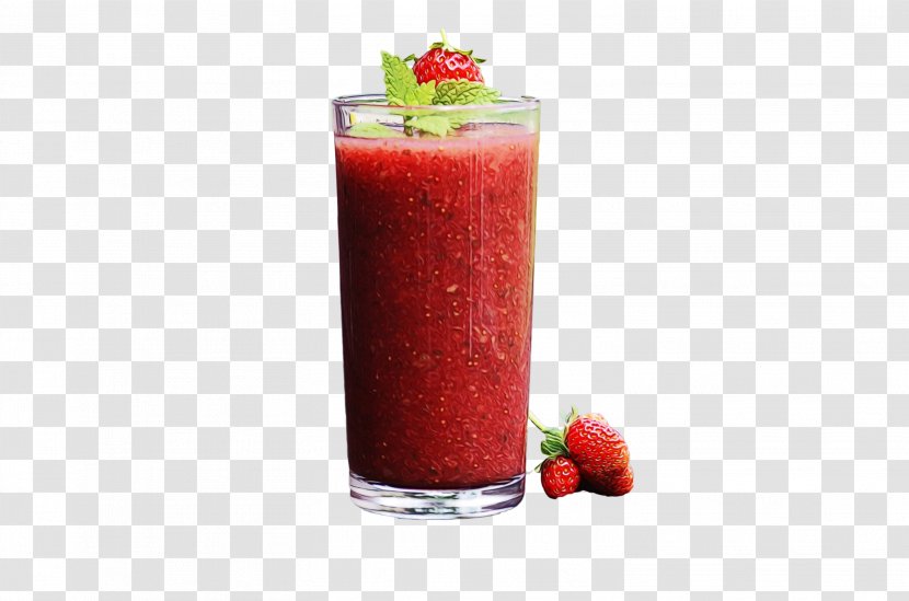 Tomato Cartoon - Caipiroska - Strawberries Transparent PNG