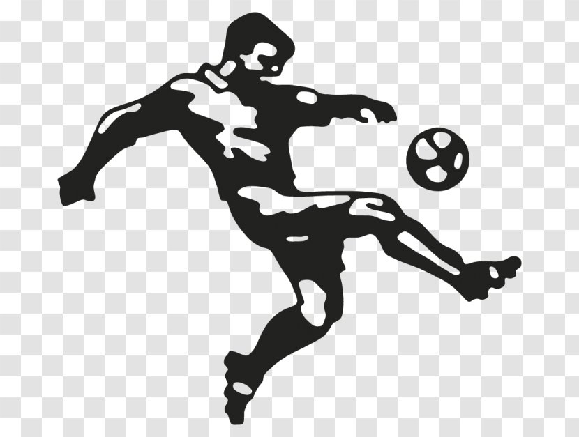 Clip Art Silhouette Shoe Character Fiction - Sports - Flaming Soccer Ball Decal Transparent PNG