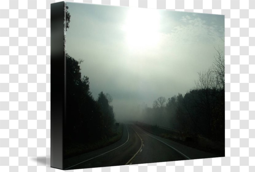 Fog Road Desktop Wallpaper Stock Photography Mist - Decorative Elements Of Urban Roads Transparent PNG