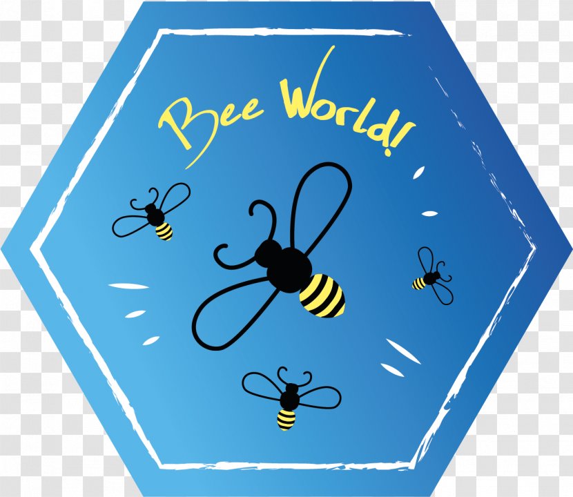 Bumblebee Beeswax Beehive Insect - Blue - Honey Farm Transparent PNG