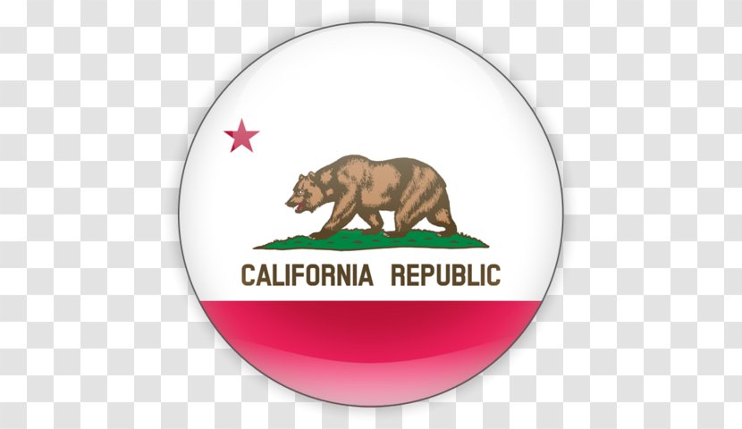 California Republic Flag Of State Sonoma Barracks - Carnivoran Transparent PNG
