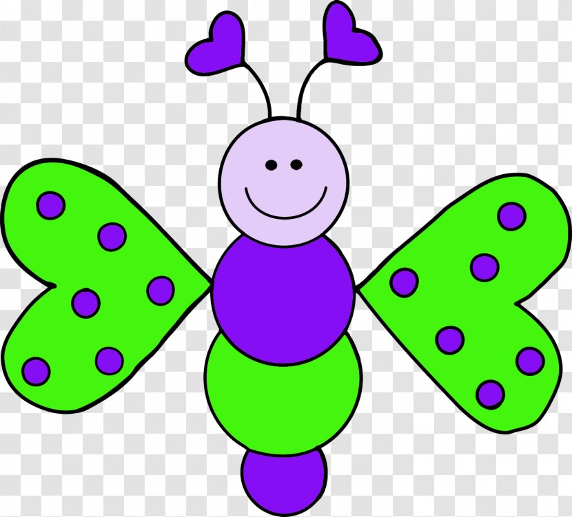 Insect Love Free Content Clip Art - Organism - Butterfly Border Clipart Transparent PNG