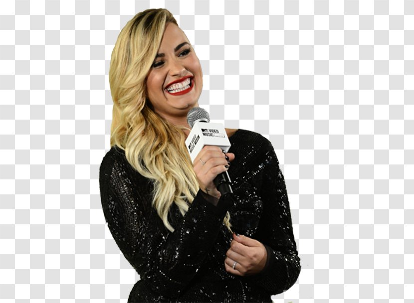 Demi Lovato Microphone 38th People's Choice Awards 39th Vocal Coach - Heart Transparent PNG