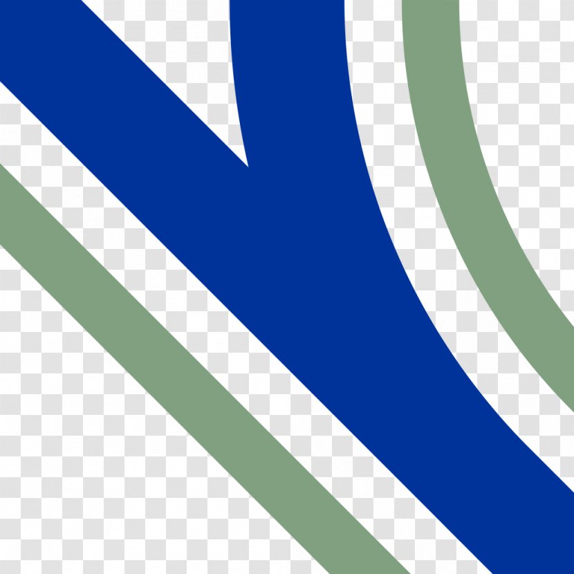 Logo Product Brand Angle Line - Blue Transparent PNG