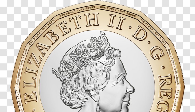 One Pound Coins Of The Sterling United Kingdom - Coin Transparent PNG