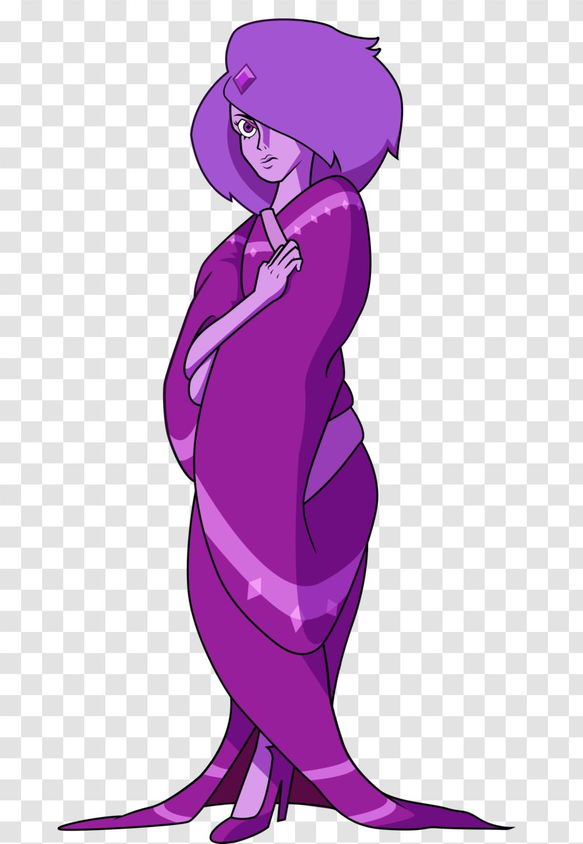 Purple Fan Art Diamond DeviantArt - Heart Transparent PNG