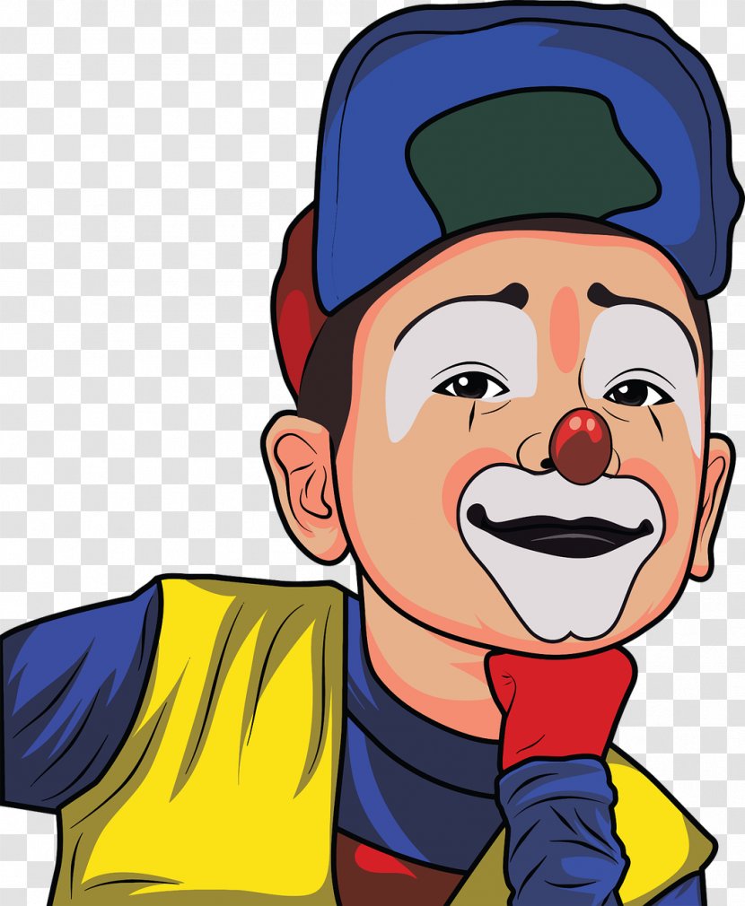 Clown Cartoon Joker Drawing Clip Art Transparent PNG