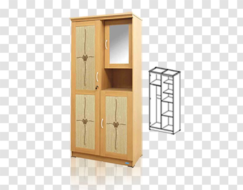 Shelf Armoires & Wardrobes Cupboard Furniture Bedroom - Wood - Kursi Taman Transparent PNG