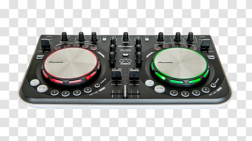 Disc Jockey Pioneer DJ Controller Serato Audio Research Virtual - Top View Angle Transparent PNG