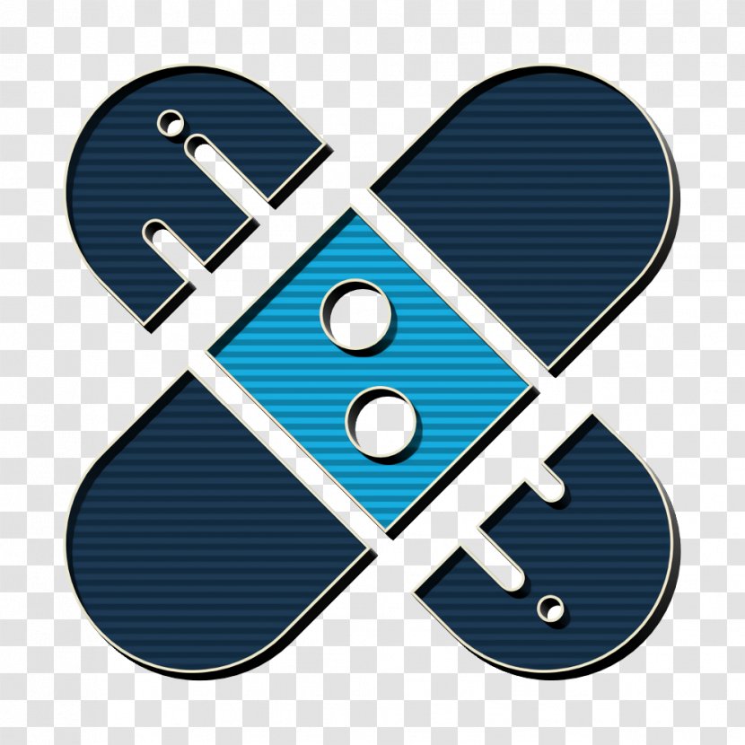 Healthcare Icon Hospital Medical - Symbol - Electric Blue Transparent PNG
