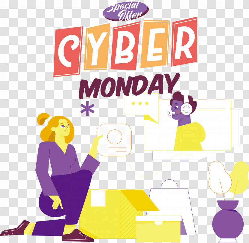 Cyber Monday Transparent PNG