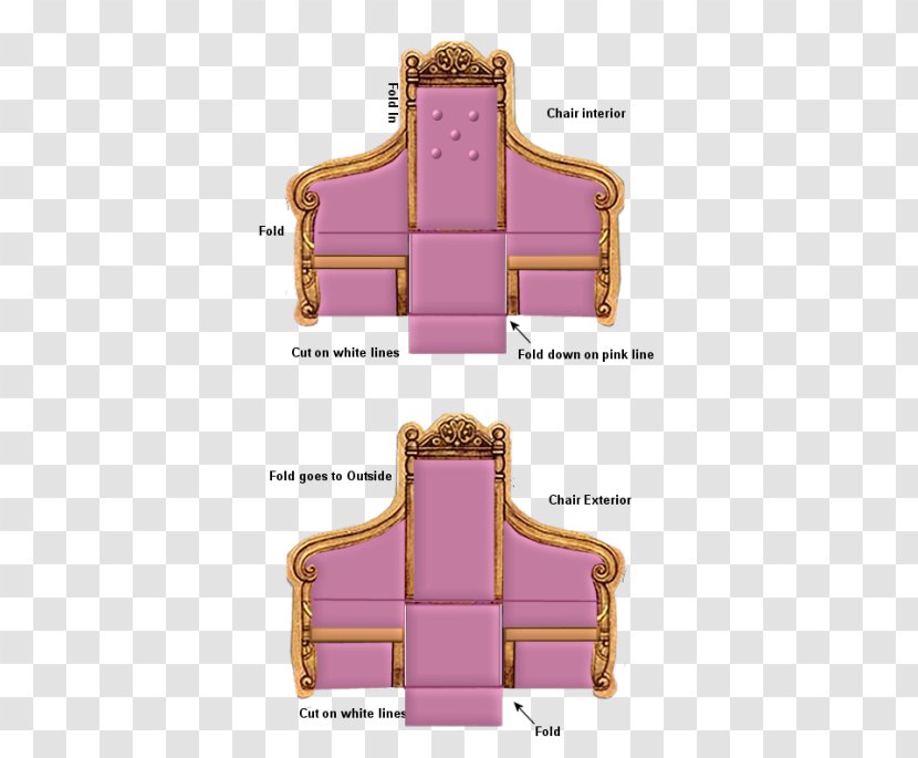Paper Couch Furniture Dollhouse Chair - Toy - Doll Crafts Transparent PNG
