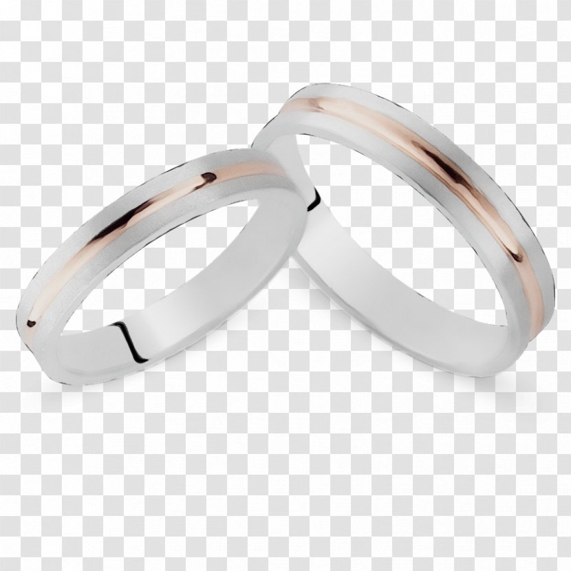 Wedding Ring Silver - Wet Ink - Steel Titanium Transparent PNG