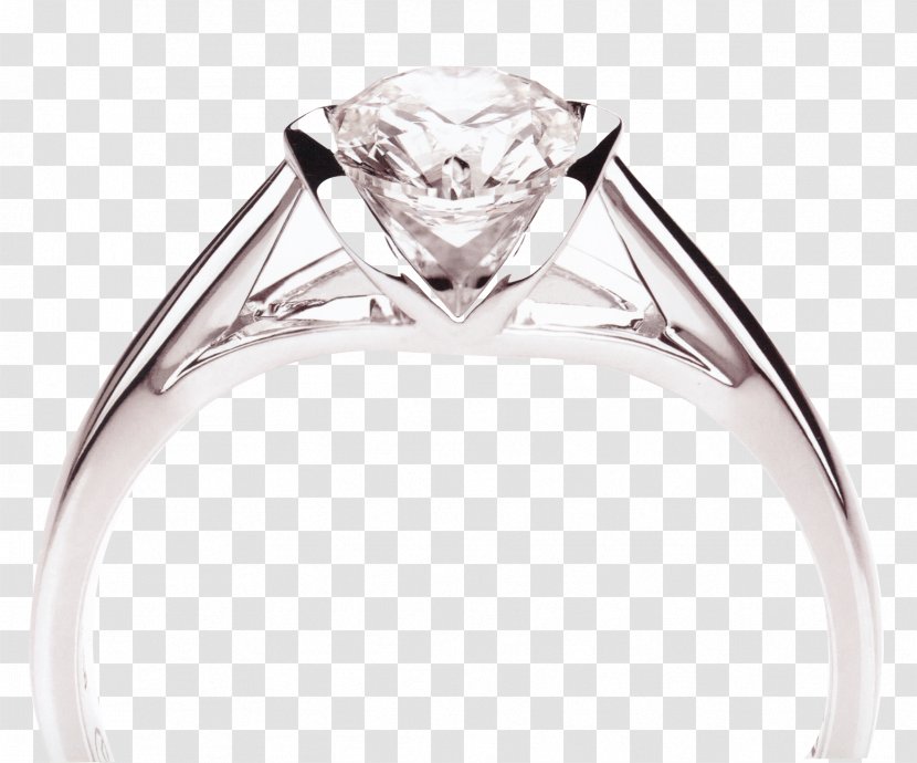 Jewellery Diamond Chow Tai Fook Wedding Ring - Platinum Transparent PNG