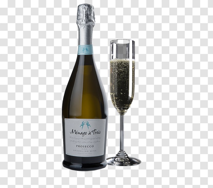 Champagne Prosecco Dessert Wine White - Trevi Fountain Transparent PNG