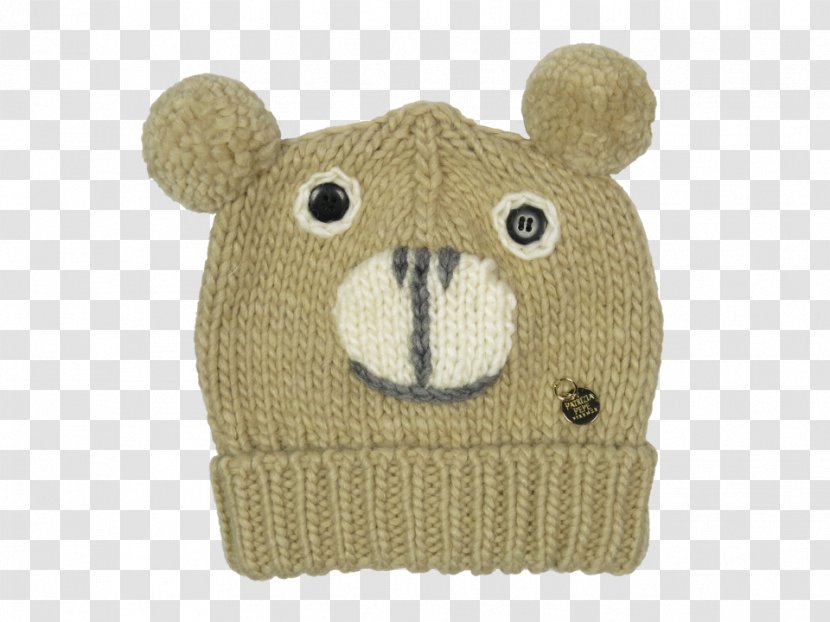 Knit Cap Wool Hat Knitting - Stuffed Toy Transparent PNG