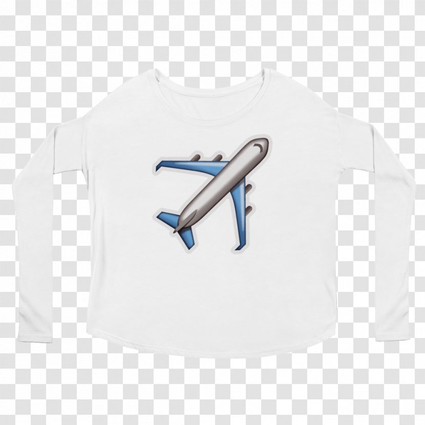 T-shirt Airplane Flight Shoulder Sleeve Transparent PNG
