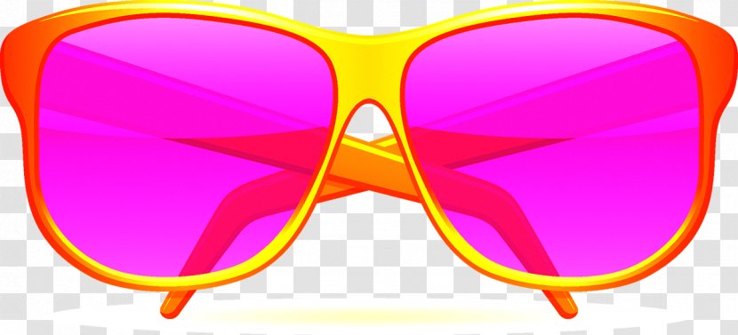 Sunglasses Goggles - Purple - Glasses Transparent PNG