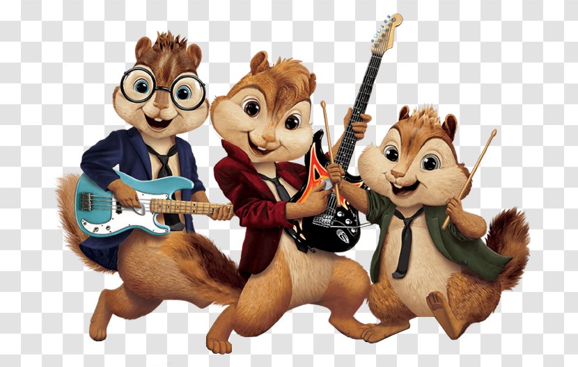 Alvin And The Chipmunks In Film Theodore Seville - Flower - Heart Transparent PNG