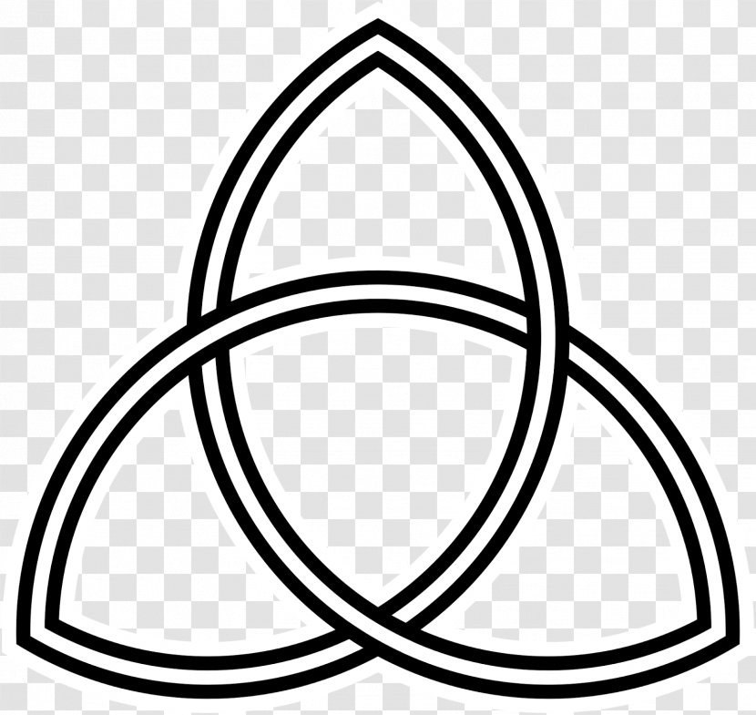 Celtic Knot Symbol Celts Triquetra Art - Flower - Pisces Transparent PNG