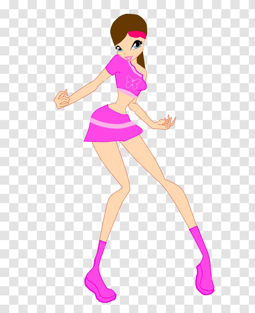 Shoe Pink M Sportswear Recreation Clip Art - Cartoon - Butterlfy Transparent PNG