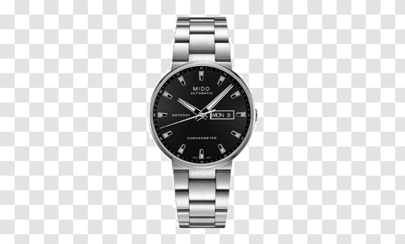 Mido Automatic Watch Jewellery Chronometer - Guess - Commander Series Watches Transparent PNG