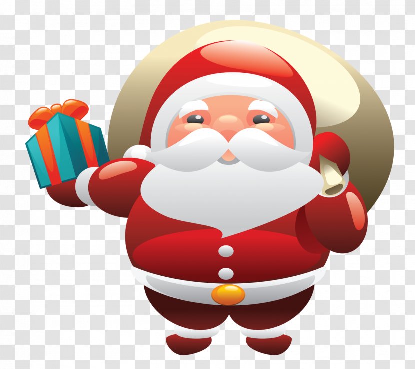 Santa Claus Mrs. Clip Art Transparent PNG