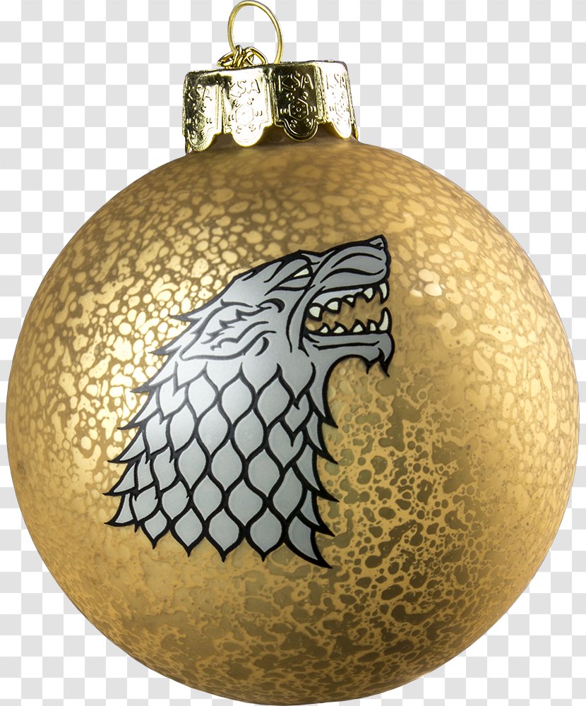 Winter Is Coming Christmas Ornament Cucurbita Model Figure - Game Of Thrones - House Transparent PNG