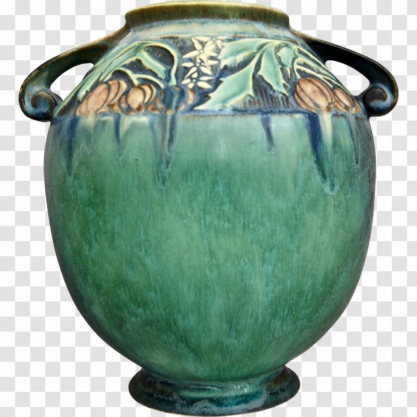 Vase Ceramic Pottery Urn Turquoise Transparent PNG