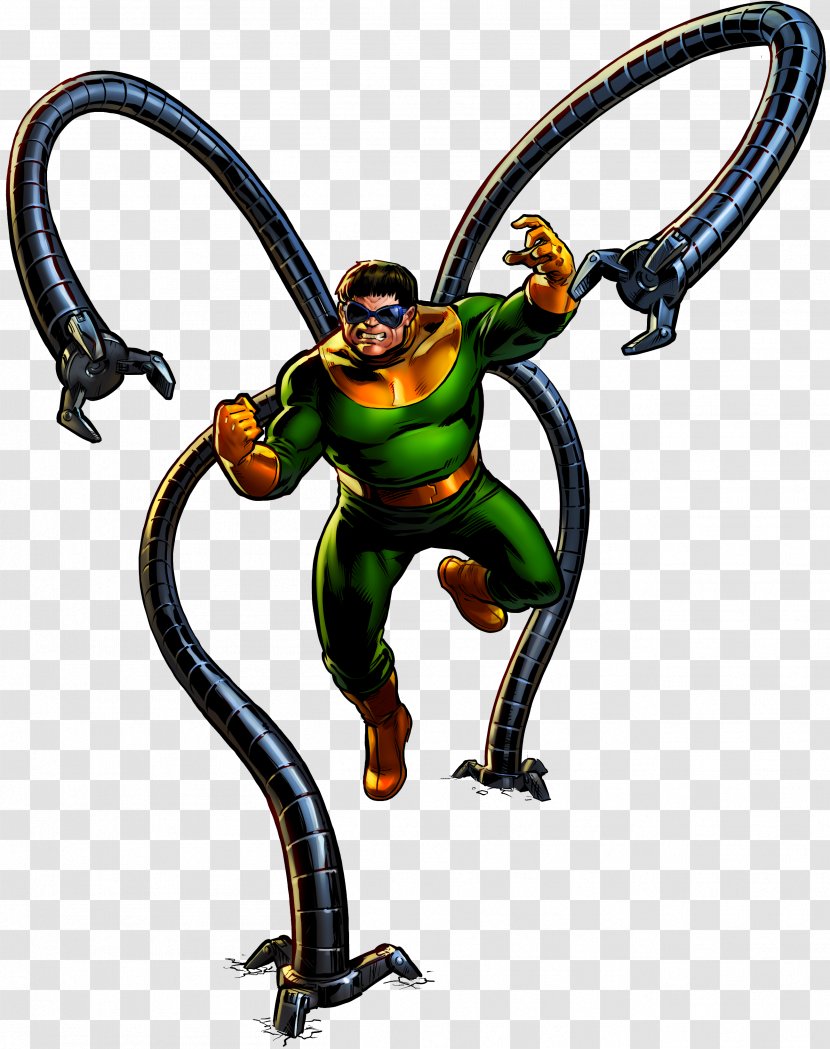 Dr. Otto Octavius Spider-Man Marvel: Avengers Alliance Kingpin Marvel Comics - Art - Spider Transparent PNG