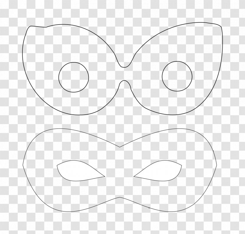 Mask Drawing - Flower Transparent PNG