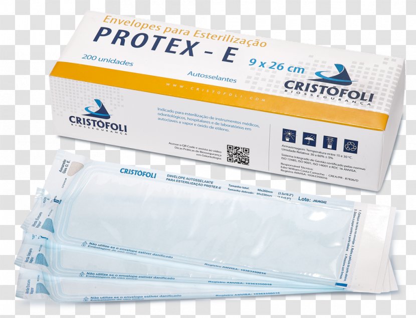 Sterilization Autoclave Envelope Paper - Ethylene Oxide Transparent PNG