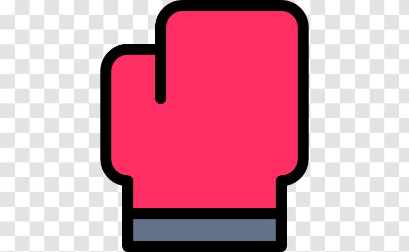 Area Rectangle - Magenta - Boxing Gloves Transparent PNG