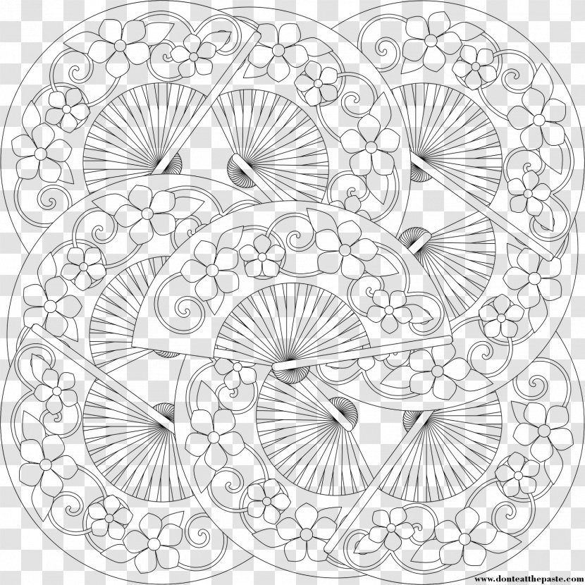 Large Coloring Book: Books For Kids Hand Fan Child - Page Transparent PNG