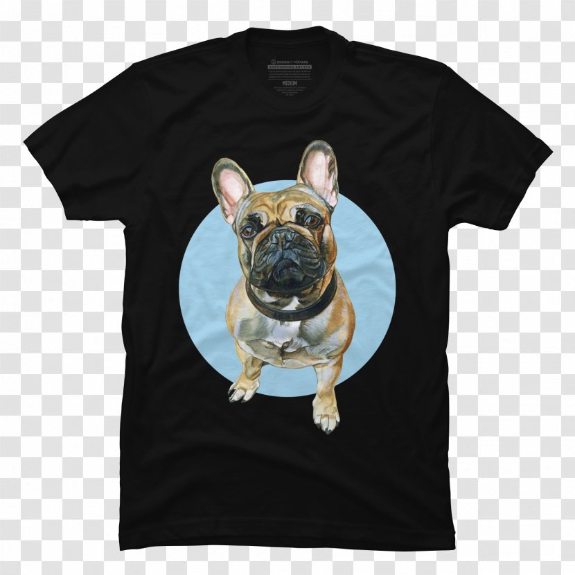 Hoodie T-shirt Sweater Top Clothing - T Shirt - French Bulldog Yoga Transparent PNG