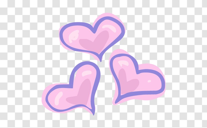 Love Heart Emoticon - LOVE Transparent PNG