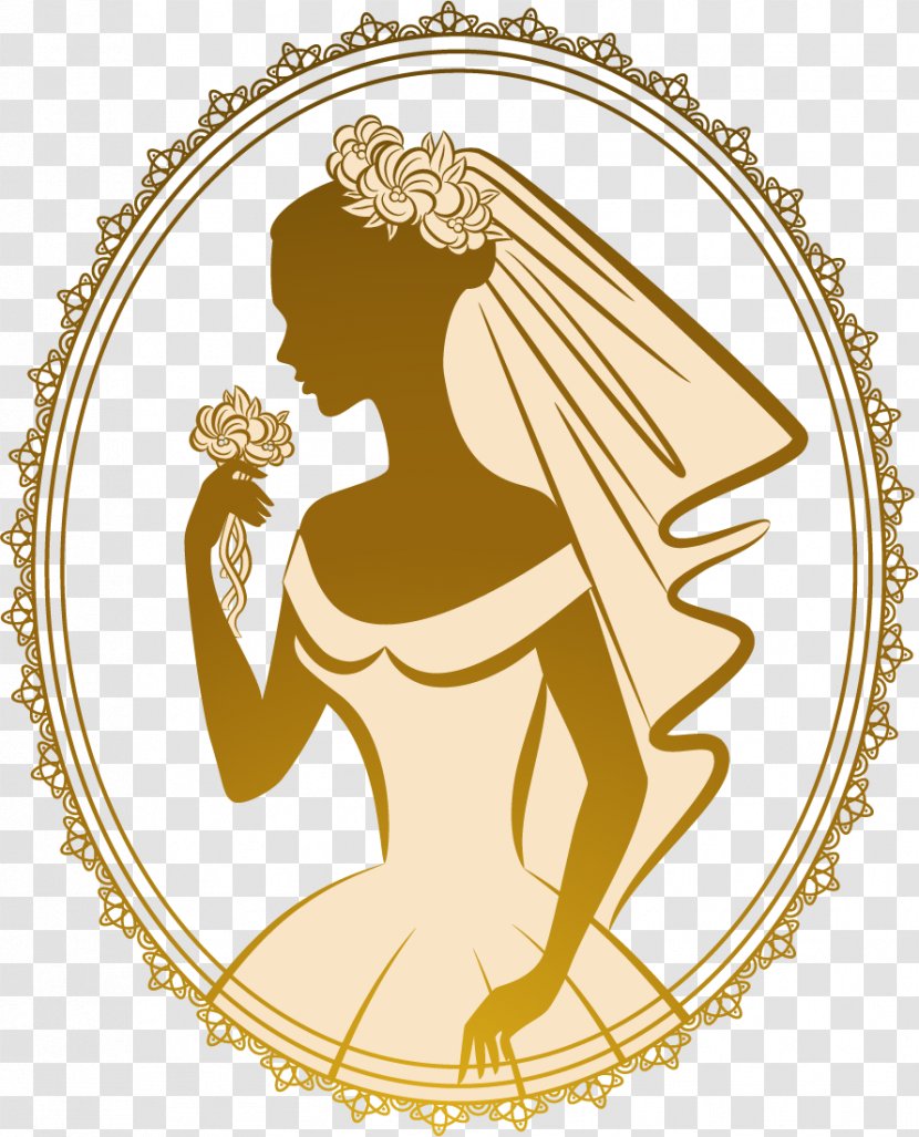 Wedding Dress Bride Clip Art - Vector Hand-painted Transparent PNG