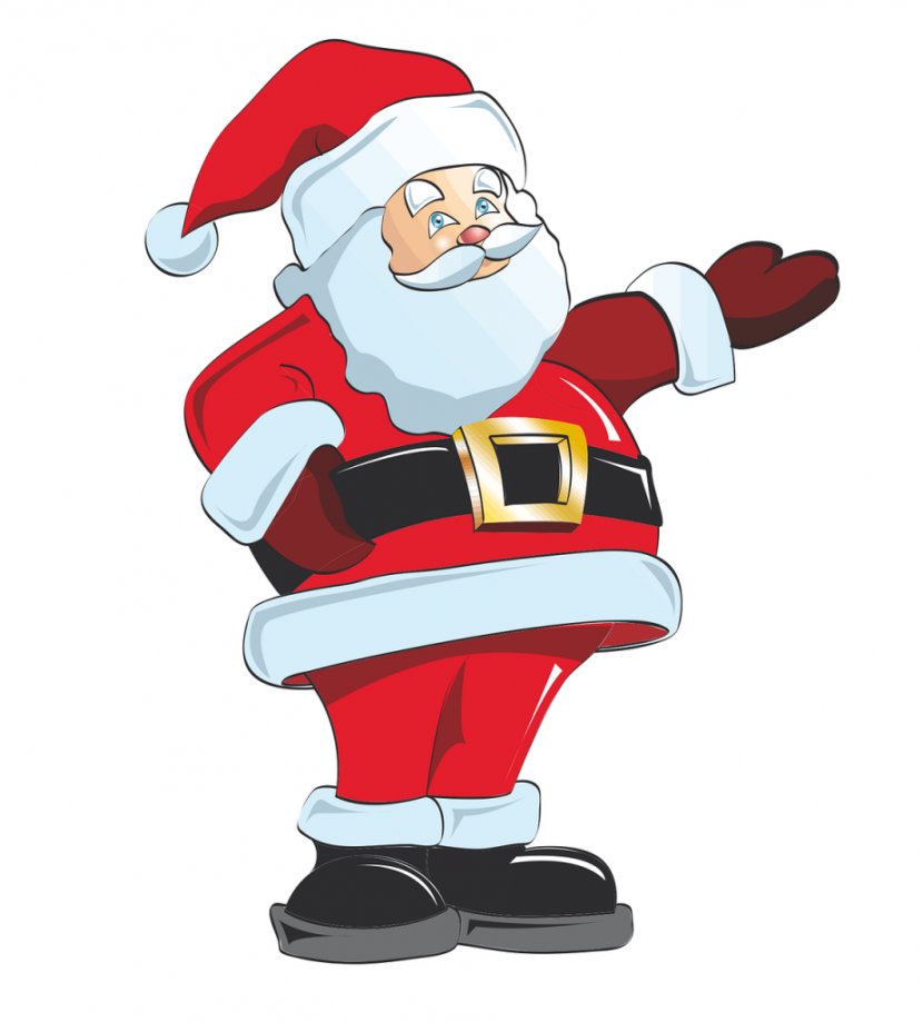 Santa Claus Father Christmas Gift Clip Art Transparent PNG