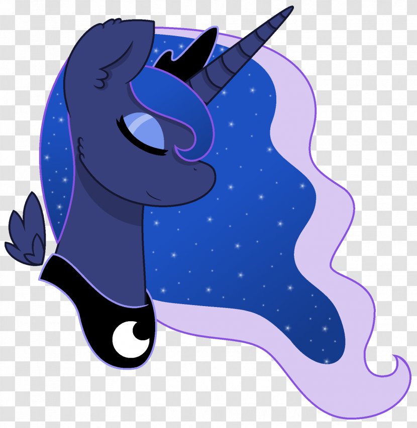 Cobalt Blue Purple Horse Violet - Legendary Creature - Princess Transparent PNG