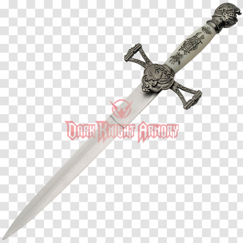 Dagger Knife Sword Scabbard Knight - Cold Weapon Transparent PNG