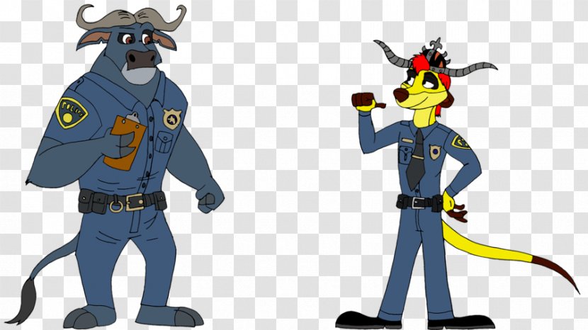 Chief Bogo Officer Clawhauser Character Honey Lemon Meerkat - Figurine Transparent PNG