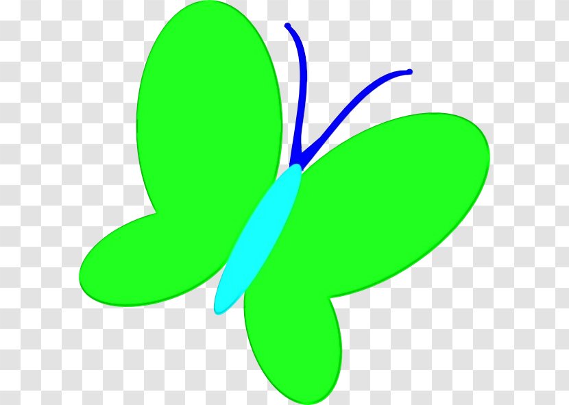 Green Leaf Clip Art Butterfly Logo - Pollinator Plant Transparent PNG