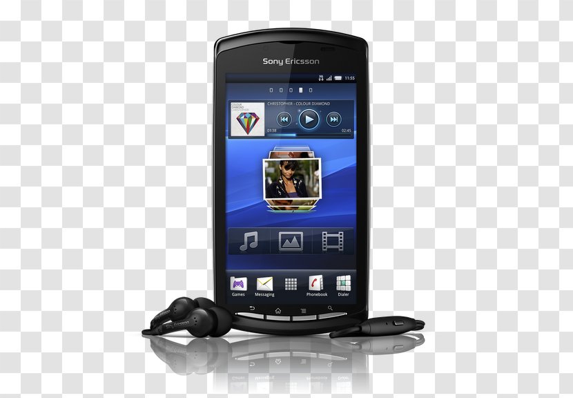 Xperia Play Mobile World Congress N-Gage Sony Ericsson X10 - Screen Front Transparent PNG