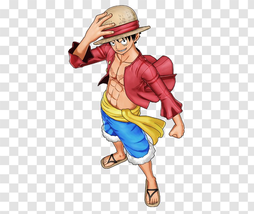 One Piece: World Seeker Monkey D. Luffy Jump Festa Pirate Warriors 3 Xbox - Cartoon - Bandai Namco Entertainment Transparent PNG
