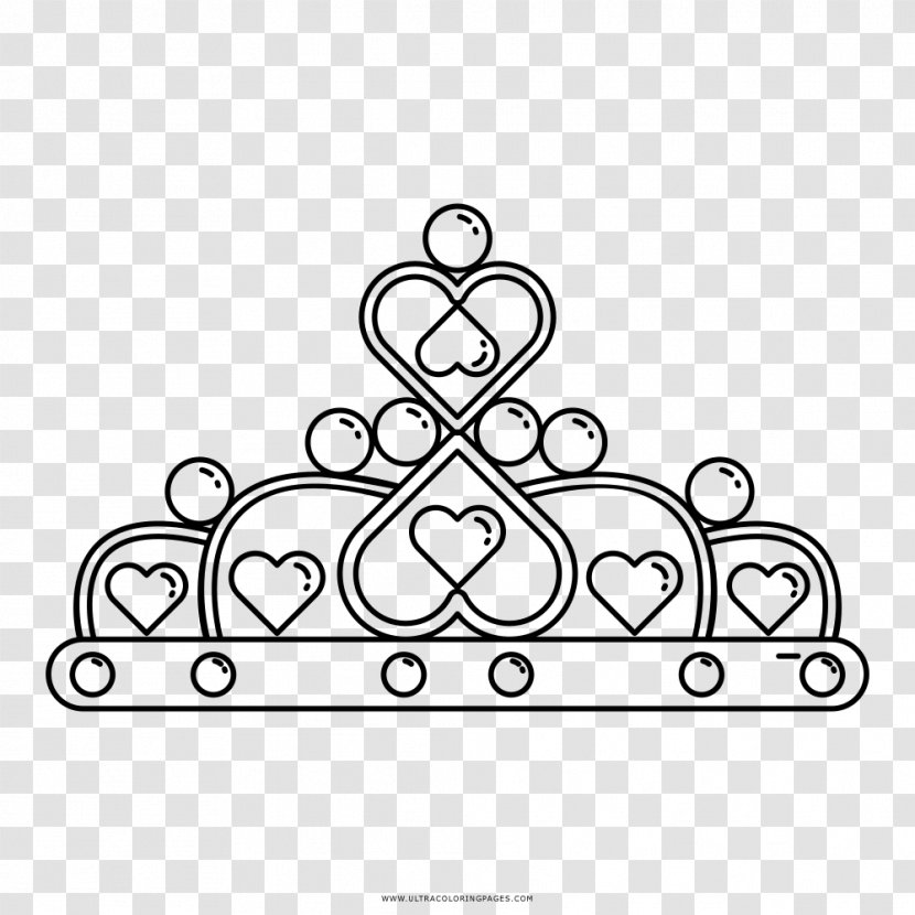 Line Art Drawing Coloring Book Diadem - Text - Diadema Transparent PNG