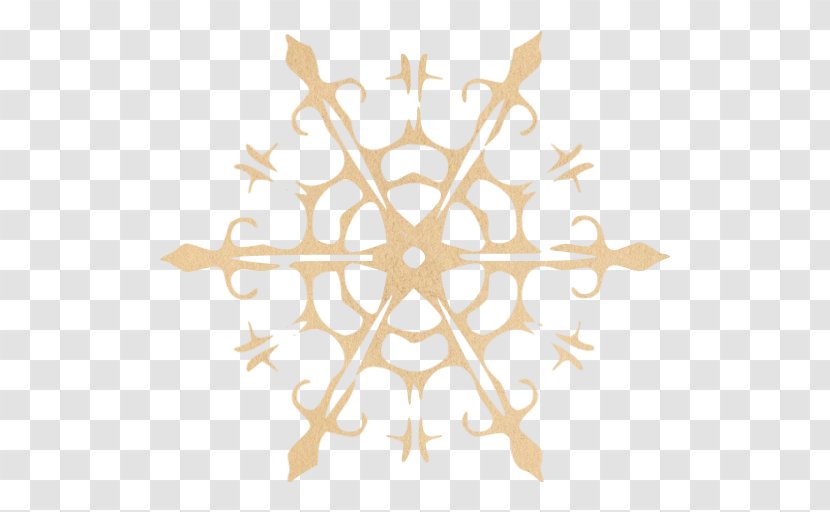 Papercutting - Motif - Personalized Snowflake Transparent PNG