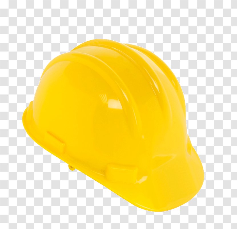 Hard Hats Helmet Yellow Architectural Engineering - Wall Transparent PNG