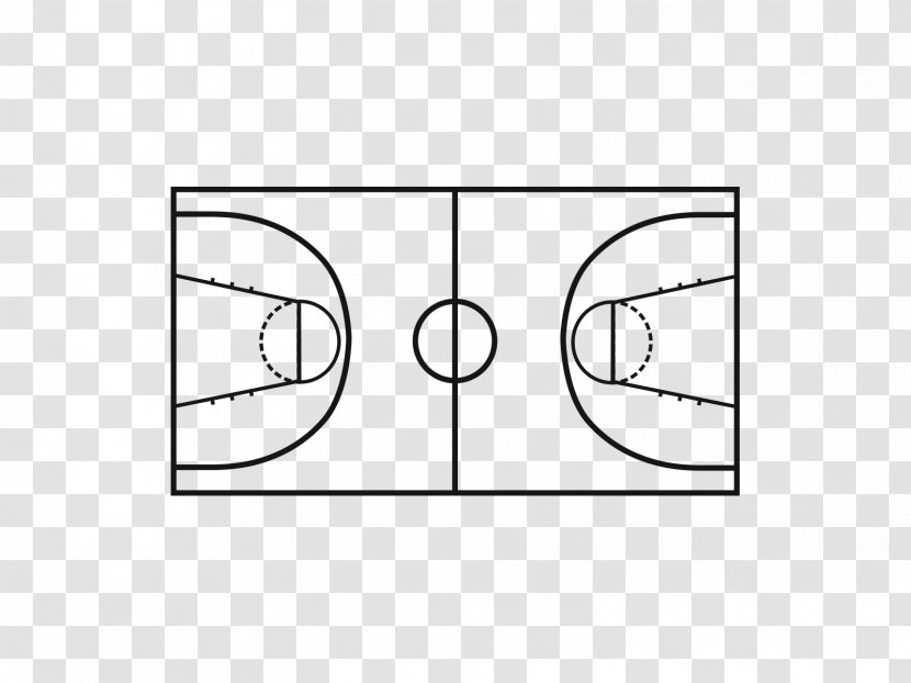 Basketball Court Sport Sticker Athletics Field - Room Transparent PNG